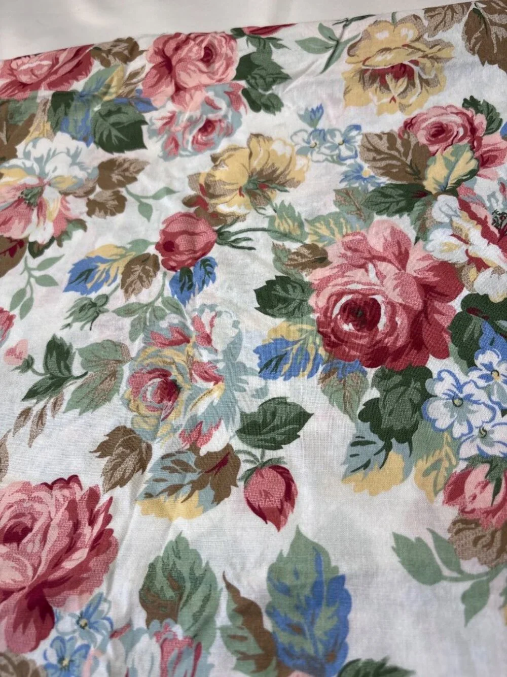 Floral Fabric Cotton 1/2 yard x 56
